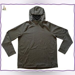 NWT-UNRL Men's Hooded Pullover Sweatshirt in Dark Charcoal